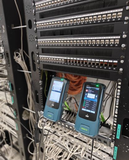 Installation de baie informatique pour réseaux informatique pour particulié et entreprise avec OGRS fibre et réseaux à Toulon, Marseille, Nice 2